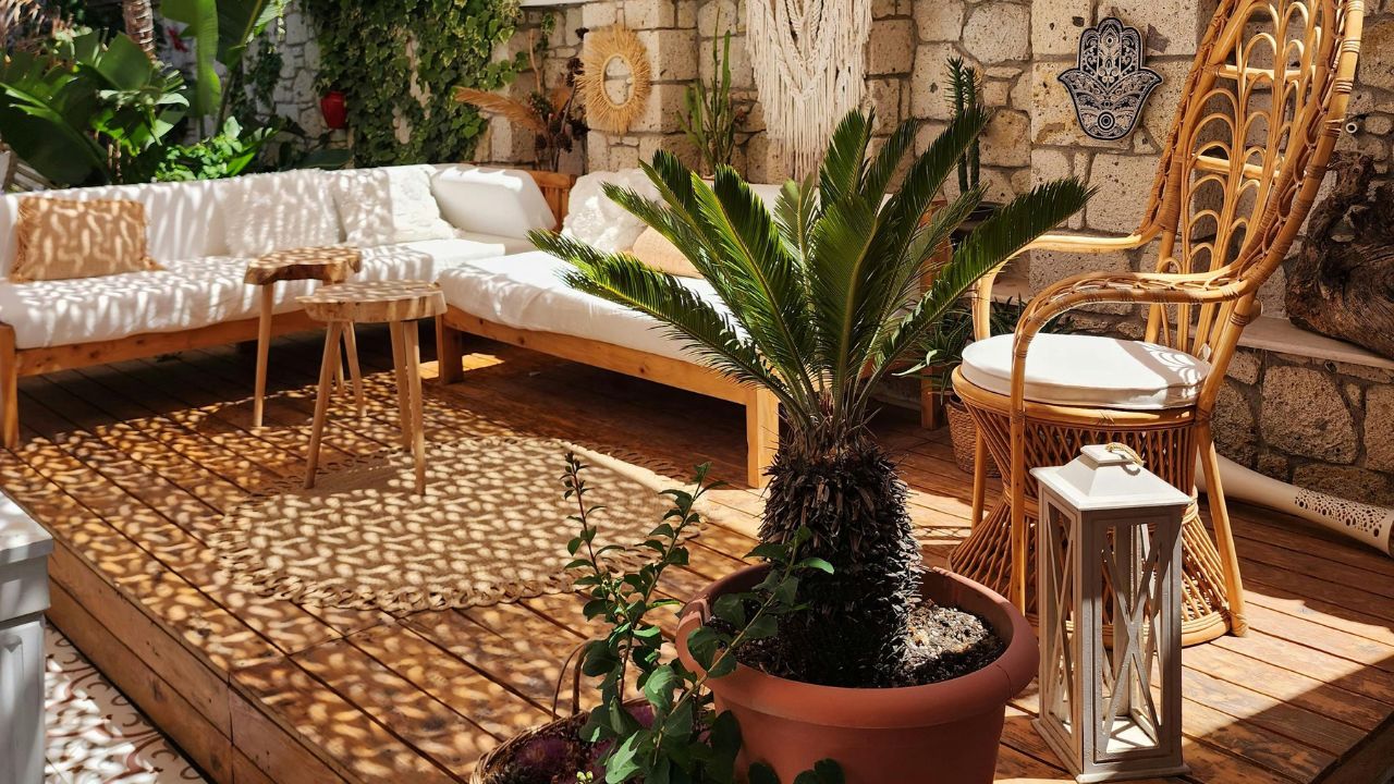 Frances Woven Rattan Warm & Organized Bathroom